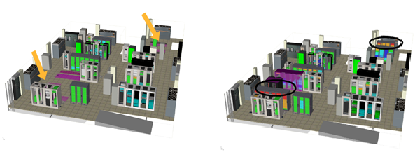 airflow data center image of futurefacilities